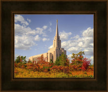 Load image into Gallery viewer, Oquirrh Mtn. Utah Temple Fall Colors
