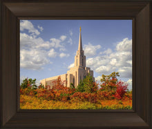 Load image into Gallery viewer, Oquirrh Mtn. Utah Temple Fall Colors
