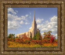 Load image into Gallery viewer, Oquirrh Mtn. Utah Temple Fall Colors
