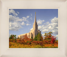 Load image into Gallery viewer, Oquirrh Mtn. Utah Temple Fall Colors
