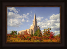 Load image into Gallery viewer, Oquirrh Mtn. Utah Temple Fall Colors
