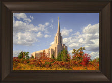 Load image into Gallery viewer, Oquirrh Mtn. Utah Temple Fall Colors
