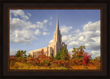 Load image into Gallery viewer, Oquirrh Mtn. Utah Temple Fall Colors
