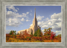 Load image into Gallery viewer, Oquirrh Mtn. Utah Temple Fall Colors

