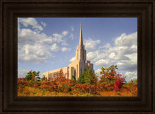 Load image into Gallery viewer, Oquirrh Mtn. Utah Temple Fall Colors

