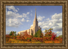 Load image into Gallery viewer, Oquirrh Mtn. Utah Temple Fall Colors
