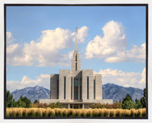 Load image into Gallery viewer, Oquirrh Mtn. Utah Temple Mountain of God Gallery Wrap
