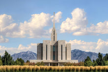 Load image into Gallery viewer, Oquirrh Mtn. Utah Temple Mountain of God Gallery Wrap
