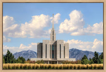 Load image into Gallery viewer, Oquirrh Mtn. Utah Temple Mountain of God Gallery Wrap
