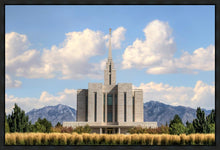 Load image into Gallery viewer, Oquirrh Mtn. Utah Temple Mountain of God Gallery Wrap
