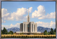 Load image into Gallery viewer, Oquirrh Mtn. Utah Temple Mountain of God Gallery Wrap
