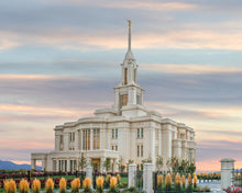 Load image into Gallery viewer, Payson Utah Temple His Holy House Gallery Wrap
