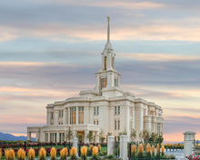 Load image into Gallery viewer, Payson Utah Temple His Holy House Gallery Wrap
