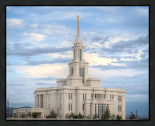 Load image into Gallery viewer, Payson Utah Temple the Temple of Our Lord Gallery Wrap
