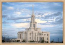 Load image into Gallery viewer, Payson Utah Temple the Temple of Our Lord Gallery Wrap
