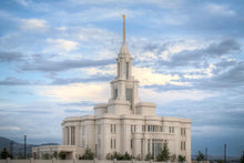 Load image into Gallery viewer, Payson Utah Temple the Temple of Our Lord Gallery Wrap
