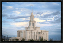 Load image into Gallery viewer, Payson Utah Temple the Temple of Our Lord Gallery Wrap
