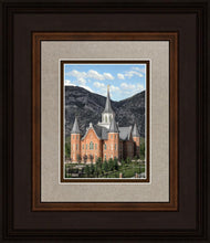 Load image into Gallery viewer, Provo City Center Utah Temple Y Mountain Portrait
