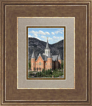 Load image into Gallery viewer, Provo City Center Utah Temple Y Mountain Portrait
