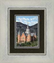 Load image into Gallery viewer, Provo City Center Utah Temple Y Mountain Portrait
