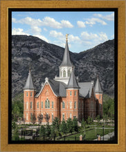Load image into Gallery viewer, Provo City Center Utah Temple Y Mountain Portrait Gallery Wrap
