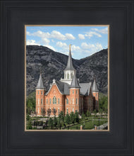 Load image into Gallery viewer, Provo City Center Utah Temple Y Mountain Portrait
