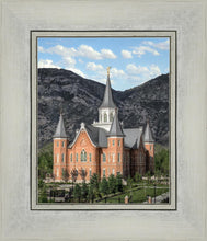 Load image into Gallery viewer, Provo City Center Utah Temple Y Mountain Portrait
