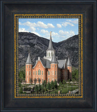 Load image into Gallery viewer, Provo City Center Utah Temple Y Mountain Portrait
