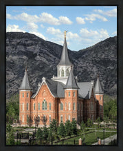 Load image into Gallery viewer, Provo City Center Utah Temple Y Mountain Portrait Gallery Wrap
