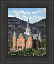 Load image into Gallery viewer, Provo City Center Utah Temple Y Mountain Portrait
