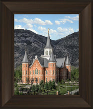 Load image into Gallery viewer, Provo City Center Utah Temple Y Mountain Portrait
