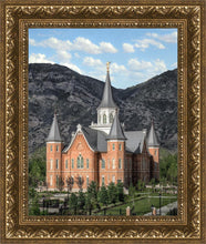 Load image into Gallery viewer, Provo City Center Utah Temple Y Mountain Portrait
