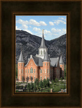 Load image into Gallery viewer, Provo City Center Utah Temple Y Mountain Portrait
