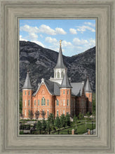 Load image into Gallery viewer, Provo City Center Utah Temple Y Mountain Portrait
