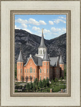 Load image into Gallery viewer, Provo City Center Utah Temple Y Mountain Portrait
