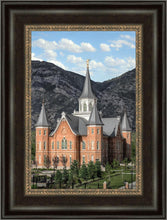 Load image into Gallery viewer, Provo City Center Utah Temple Y Mountain Portrait
