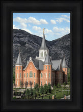 Load image into Gallery viewer, Provo City Center Utah Temple Y Mountain Portrait
