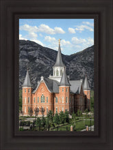 Load image into Gallery viewer, Provo City Center Utah Temple Y Mountain Portrait

