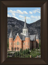 Load image into Gallery viewer, Provo City Center Utah Temple Y Mountain Portrait
