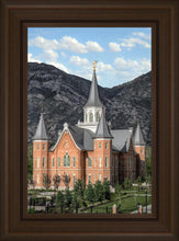 Load image into Gallery viewer, Provo City Center Utah Temple Y Mountain Portrait
