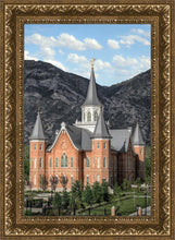 Load image into Gallery viewer, Provo City Center Utah Temple Y Mountain Portrait
