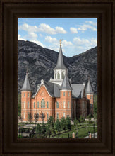 Load image into Gallery viewer, Provo City Center Utah Temple Y Mountain Portrait
