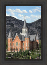 Load image into Gallery viewer, Provo City Center Utah Temple Y Mountain Portrait
