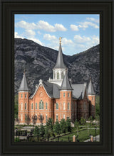Load image into Gallery viewer, Provo City Center Utah Temple Y Mountain Portrait
