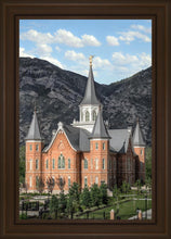 Load image into Gallery viewer, Provo City Center Utah Temple Y Mountain Portrait
