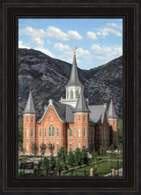 Load image into Gallery viewer, Provo City Center Utah Temple Y Mountain Portrait

