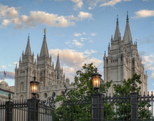Load image into Gallery viewer, Salt Lake City Temple Welcome to the Temple Gallery Wrap

