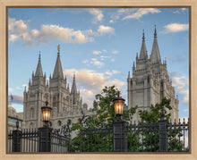 Load image into Gallery viewer, Salt Lake City Temple Welcome to the Temple Gallery Wrap
