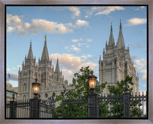 Load image into Gallery viewer, Salt Lake City Temple Welcome to the Temple Gallery Wrap
