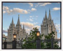 Load image into Gallery viewer, Salt Lake City Temple Welcome to the Temple Gallery Wrap
